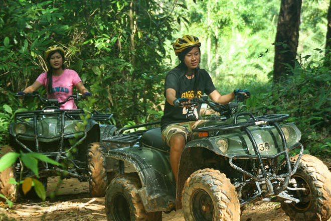 ATV Bike + Tiger Kingdom