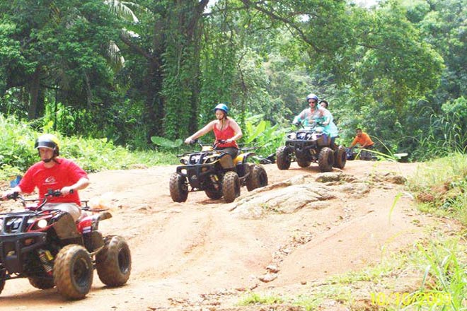 ATV Bike + Flying Hanuman