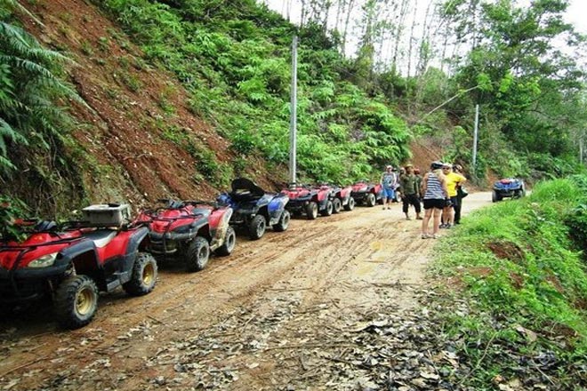 ATV Bike + Flying Hanuman