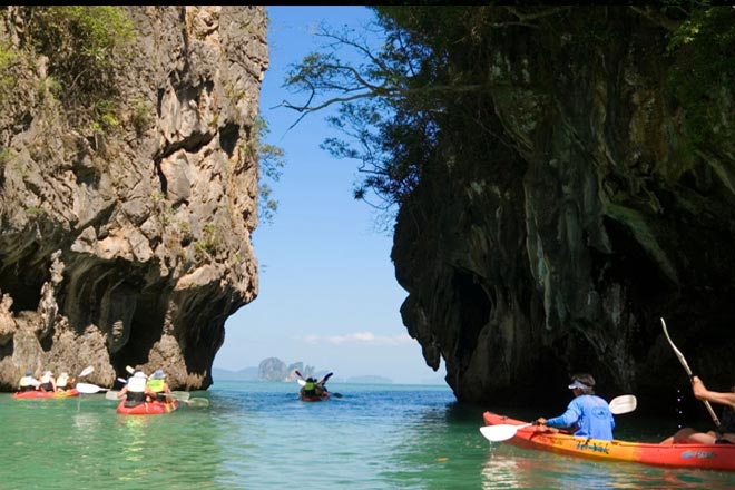 Hong Island by Sea Canoe