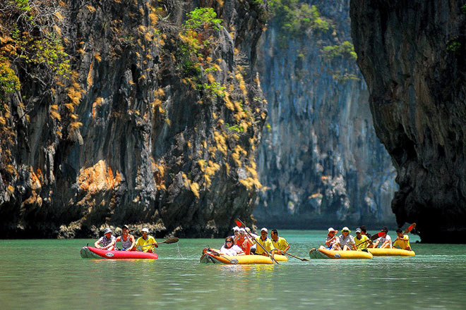 James Bond Tour with  Canoeing Trip