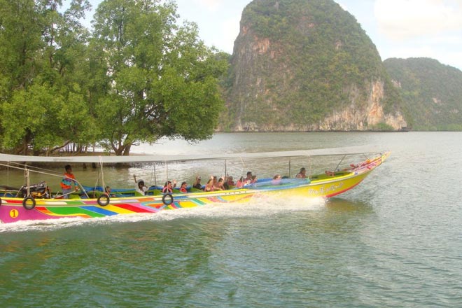 5 in 1 James Bond Tour by Long Tail Boat