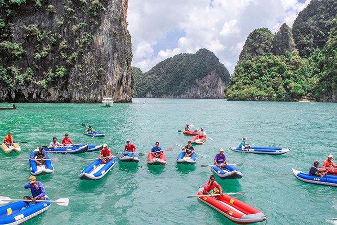 5 in 1 James Bond Tour by Long Tail Boat