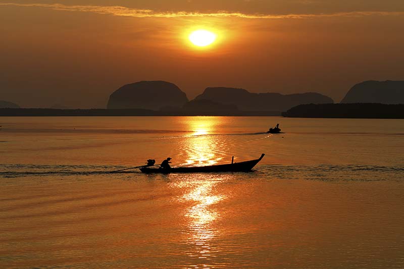 Twilight Phang Nga Bay Canoe