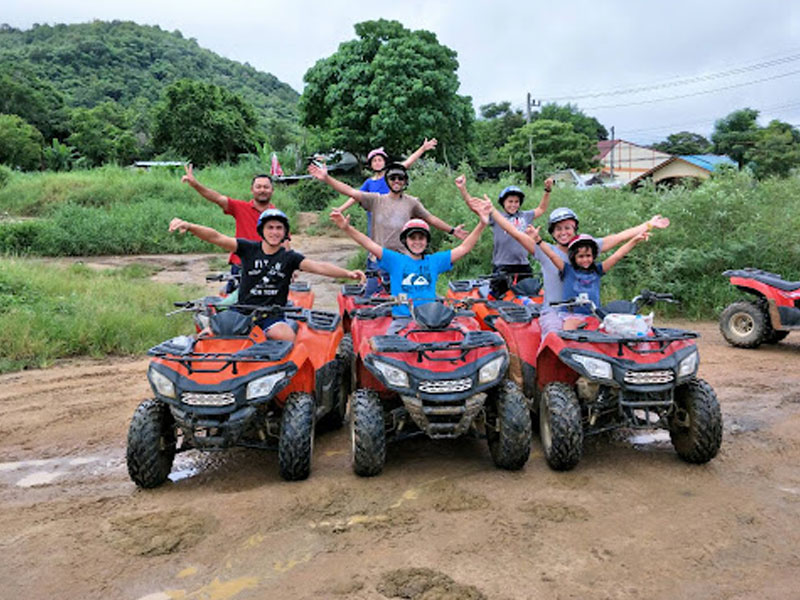 ATV Bike + Elephant Trekking