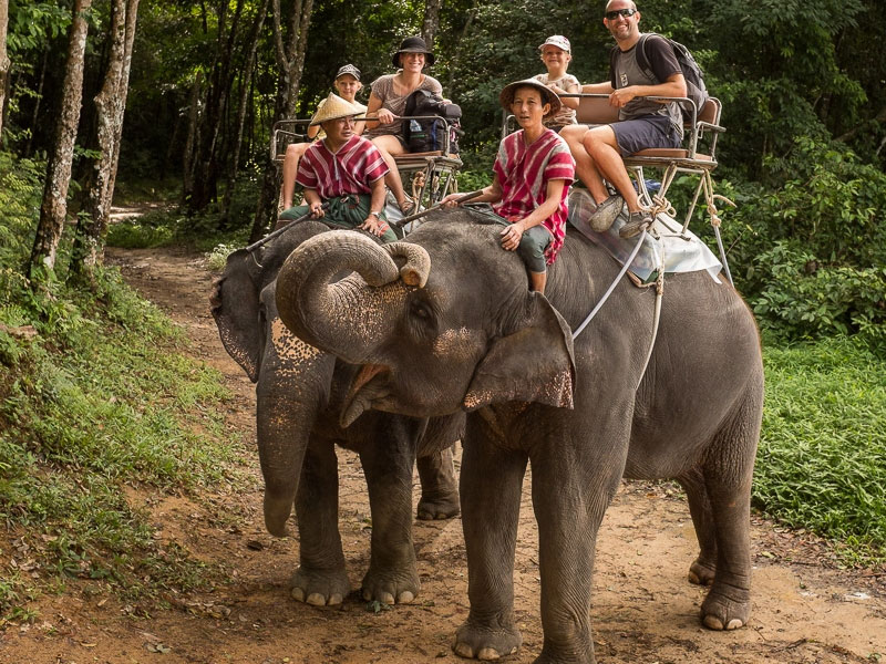 ATV Bike + Elephant Trekking