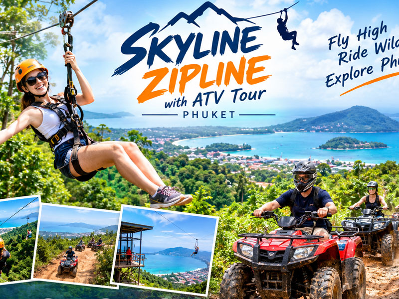 ATV Bike + Zipline Adventure