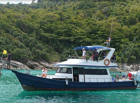 Private Fishing Charter Boat Phi Phi island